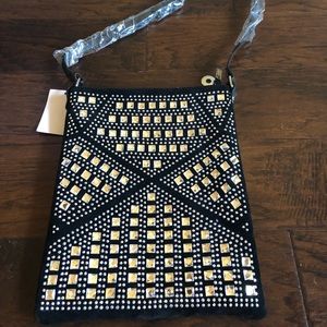 NWT Gorgeous Crystal Crossbody Bag